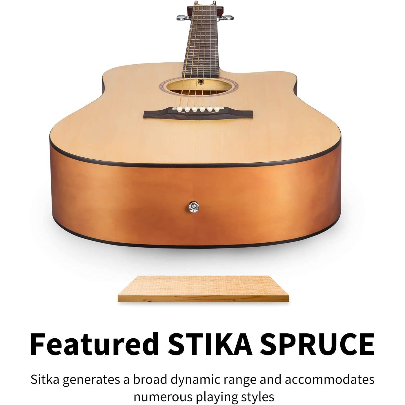 Donner electric acoustic guitar deals