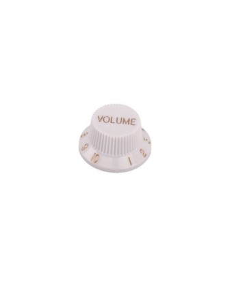 Dr Parts Plastic Volume Knob (Beyaz)
