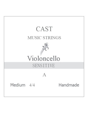 Cast Sensivite Krom Profesyonel Çello La Teli