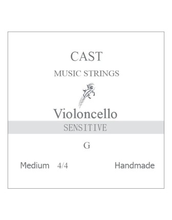 Cast Sensivite Krom Profesyonel Çello Sol Teli