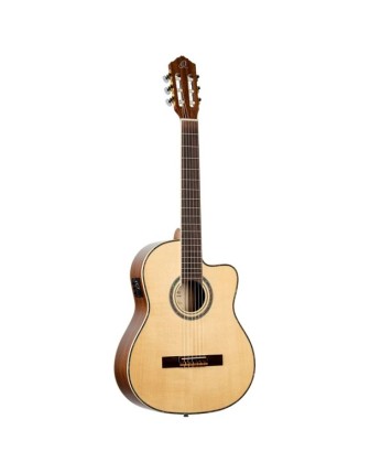 Ortega RCE141NT Pro Naturel Elektro Klasik Gitar
