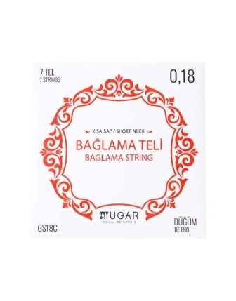 Ugar Kısa Sap Bağlama Teli (0.18)