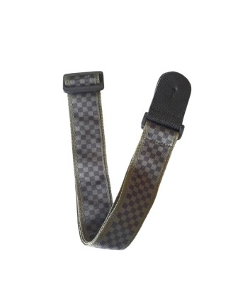 Rekor PLS108 Yeşil Siyah Dama Desenli Gitar Askısı