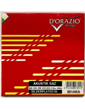 Dorazio 501AKS Uzun Sap Bağlama Teli Boncuklu