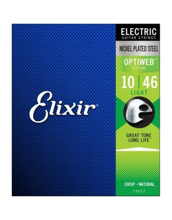 Elixir 19052 Optiweb Elektro Gitar Teli (10-46)