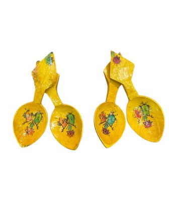 Marla M-08 Çiçek Desenli Oyun Kaşığı