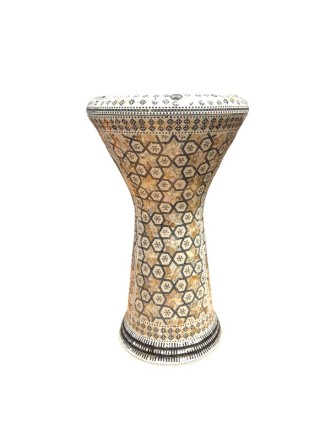 GAWHARET  M2 SEDEF İŞLEMELİ 22 CM ÇANTALI DARBUKA