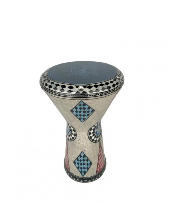Alexandria Mısır Döküm İşlemeli Darbuka Model 1