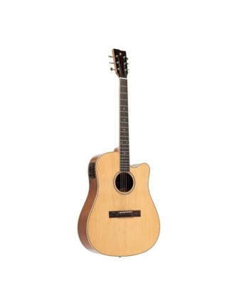 Stagg SA45 DCE-LW Elektro Akustik Gitar
