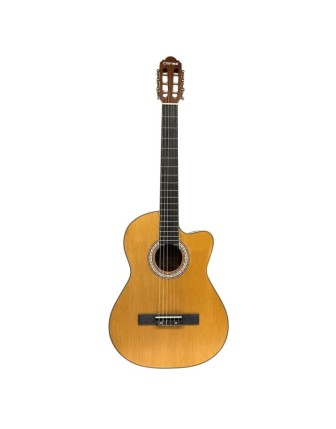 Clariss HG400C Kesik Kasa Maun Masif Klasik Gitar