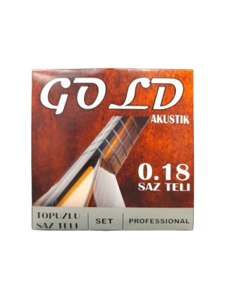 Gold 0.18 Topuzlu Kısa Sap Bağlama Teli