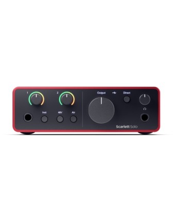 Focusrite Scarlett Solo Gen 4 Ses Kartı