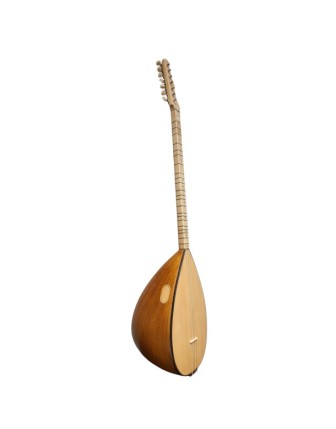 Rekor Uzun Sap Gitar Burgulu Yaprak Dut Bağlama