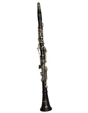 Brahner 4 Yüzüklü Gümüş Abanoz Sol Klarnet