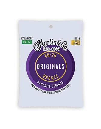Martin M170 Extra Light Akustik Gitar Teli (10-47)