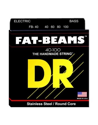 DR FB-40 Fat-Beam 4 Tellİ Bas Gitar Teli  40 - 100