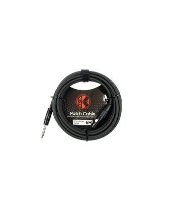 Kirlin MPC472P Xlr-Çivi 6 Metre  Mıkrofon Kablosu