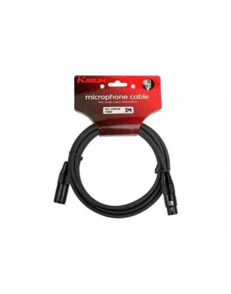 Kirlin Mpc-470PB Xlr-Xlr 3 Metre Mıkrofon Kablosu