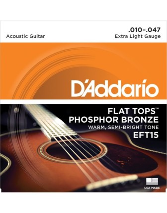 Daddario Eft15 Akustik G.Teli
