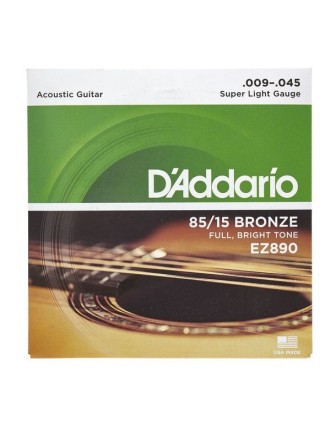 Daddario EZ890 Akustik Gitar Teli
