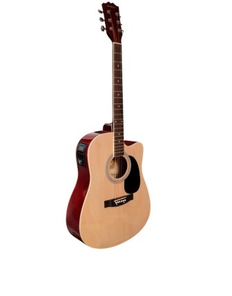 Almeda PF-10CE Naturel Elektro Akustik Gitar