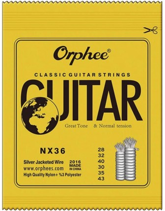 Orphee NX36 Takım Klasik Gitar Teli