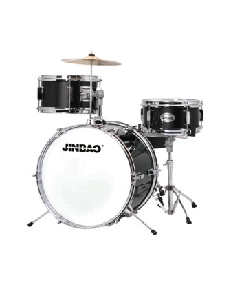 JİNBAO 3 PARÇA JUNIOR DAVUL SETİ ( SİYAH )