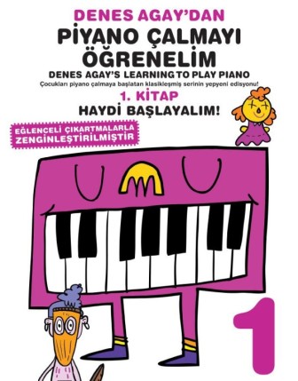 Denes Agaydan Piyano Çalmayı Öğreniyorum 1